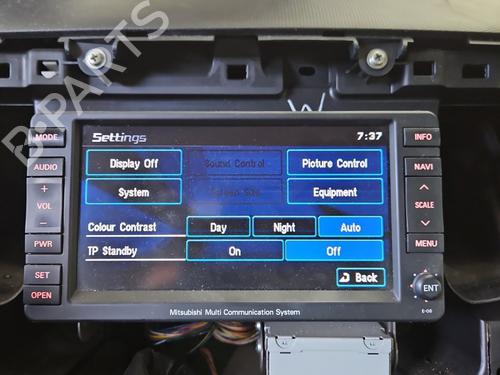 Used Radio Radio MITSUBISHI OUTLANDER II (CW_W) 2.2 DI-D 4WD (177 hp) 38560323 38560323