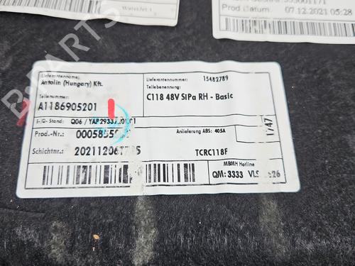 Boot lining MERCEDES-BENZ CLA (C118)  | BP38149222I3  - Image 7