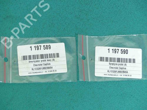 Left front shock absorber CHEVROLET CAPTIVA (C100, C140) 2.4 4WD | BP37882829M16 - Image 3