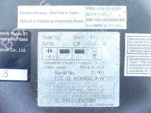 Electronic module LEXUS RX (_U3_) | BP37892111M83 - Image 5