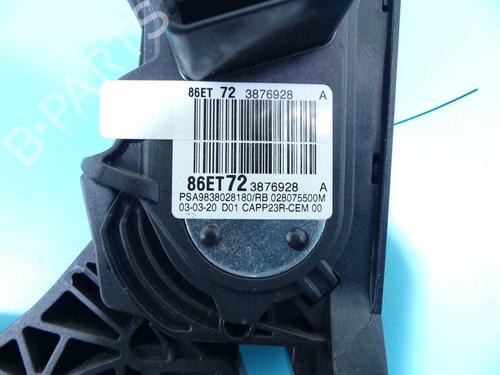 Pedal TOYOTA PROACE Van (MDZ_) 2.0 D4d (MDZ6, MDZ5) | BP37889984I4 - Image 3