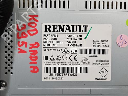 Radio RENAULT CAPTUR I (J5_, H5_) 0.9 TCe 90 | BP37818432E6  - Image 9