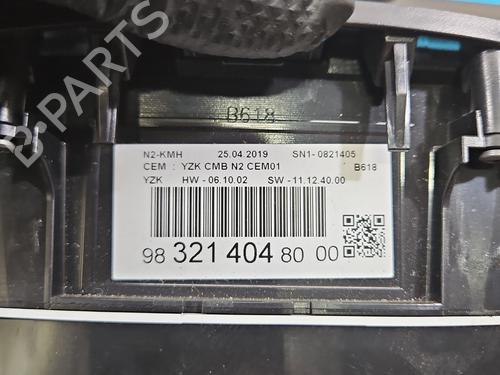 Instrument cluster CITROËN C3 III (SX) 1.2 PureTech 82 | BP37837716C47  - Image 9