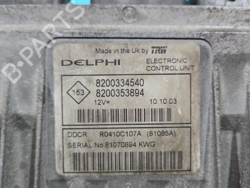 Engine control unit (ECU) NISSAN ALMERA II Hatchback (N16) 1.5 dCi | BP37819548M57 - Image 3