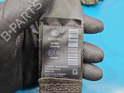 Front left seatbelt CITROËN C5 III Break (RW_) 2.0 HDi 140 | BP37849330I26  - Image 20