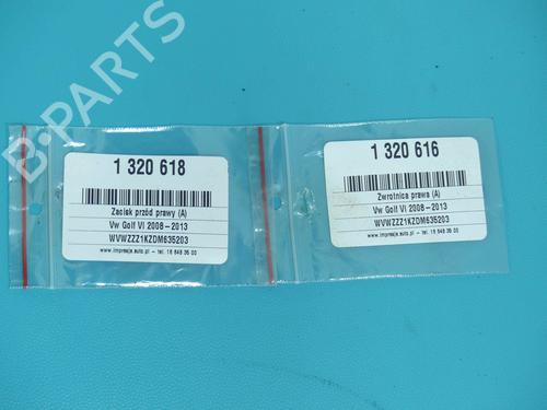 Right front brake caliper VW GOLF VI (5K1) 1.6 TDI | BP37808506M104 - Image 3