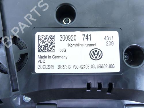 Instrument cluster VW CC B7 (358) 2.0 TDI | BP37809493C47 - Image 3