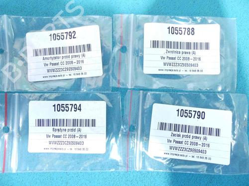 Right front shock absorber VW PASSAT CC B6 (357) 2.0 TDI | BP37877044M17 - Image 2