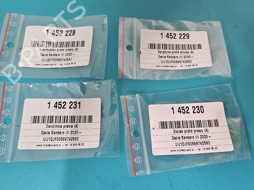 Støddæmperfjeder DACIA SANDERO III | BP38131276C152 - Image 6