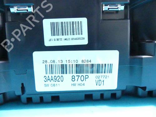Instrument cluster VW CC B7 (358)  | BP37889488C47  - Image 6