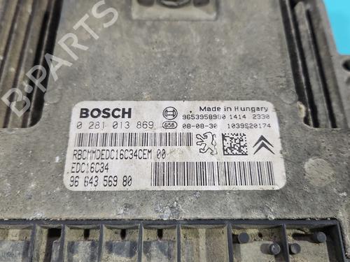 Engine control unit (ECU) PEUGEOT EXPERT Van (VF3A_, VF3U_, VF3X_) 1.6 HDi 90 16V | BP37836467M57 - Image 3