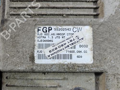 Engine control unit (ECU) OPEL ASTRA H GTC (A04) 1.8 (L08) | BP39558689M57 - Image 6
