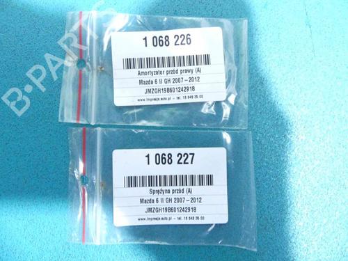 Right front shock absorber MAZDA 6 Hatchback (GH) 2.2 MZR-CD (GH10) | BP37802935M17 - Image 2