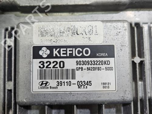 Engine control unit (ECU) HYUNDAI i20 I (PB, PBT) 1.2 | BP37847087M57 - Image 3