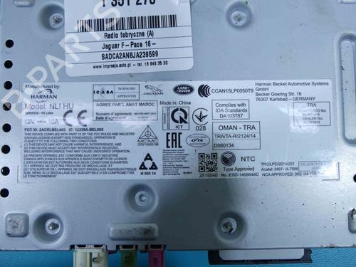 Radio JAGUAR F-PACE (X761) | BP38115186E6 - Image 3