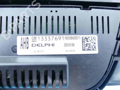 Climate control OPEL ASTRA J (P10) 1.4 (68) | BP37876527I5 - Image 5