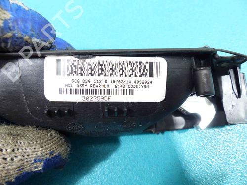 Rear left interior door handle VW BEETLE (5C1, 5C2) 2.0 TDI | BP38153607I15 - Image 4