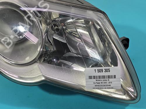 Right headlight VW PASSAT B6 (3C2) 1.9 TDI | BP37820622C29 - Image 3