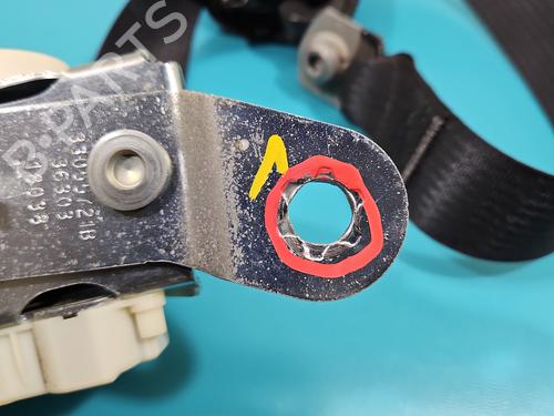 Rear left seatbelt DODGE GRAND CARAVAN 3.6 | BP38126692I29 - Image 9