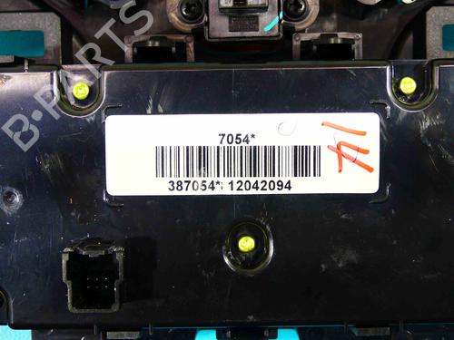 Climate control CHEVROLET CRUZE (J300) 1.8 | BP37888282I5 - Image 9