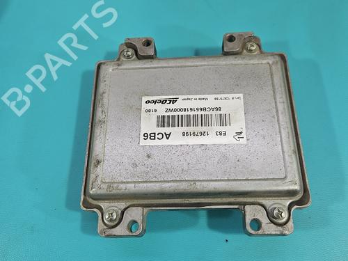 Engine control unit (ECU) OPEL MERIVA B MPV (S10) 1.4 (75) | BP37830143M57 - Image 3