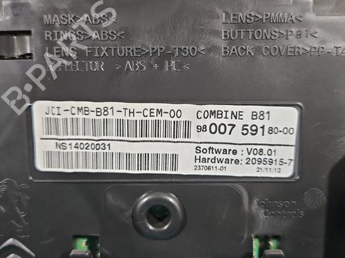 Instrument cluster CITROËN DS5 1.6 THP 155 | BP38121444C47 - Image 5