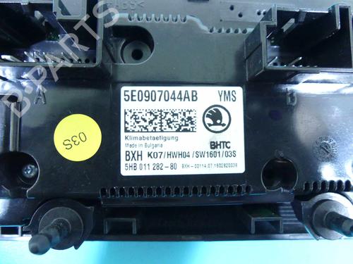 Climate control SKODA OCTAVIA III Combi (5E5, 5E6) 1.6 TDI | BP37808472I5 - Image 4