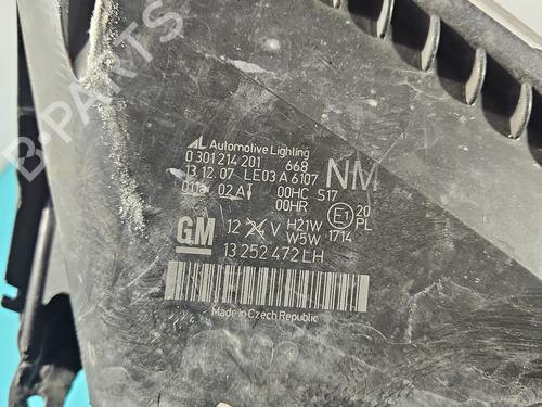 Left headlight OPEL ASTRA H Saloon (A04) 1.8 (L69) | BP37820859C28 - Image 8