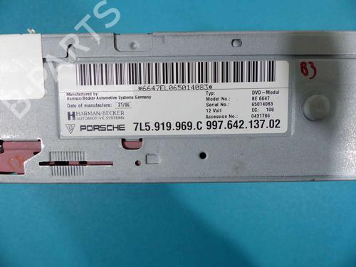Electronic module PORSCHE CAYENNE (9PA) Turbo S 4.5 | BP37860833M83 - Image 4