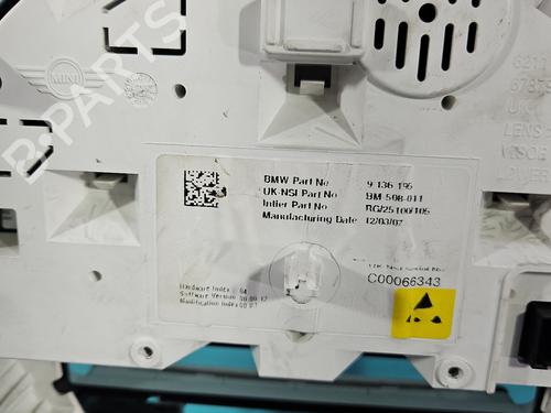 Instrument cluster MINI MINI (R56) Cooper | BP37828505C47  - Image 7