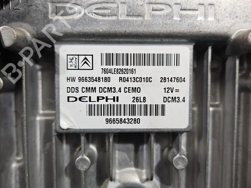 Engine control unit (ECU) CITROËN C5 III (RD_) 2.0 HDi (RDRHD8, RDRHDJ, RDRHR8, RDRHRJ) | BP37814716M57 - Image 3
