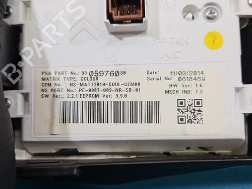 Instrument cluster CITROËN DS5 2.0 HDi 165 | BP37845614C47 - Image 6
