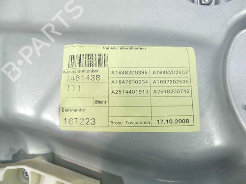 Front left window mechanism MERCEDES-BENZ GL-CLASS (X164) GL 450 4-matic (164.871) | BP37877406C22 - Image 2