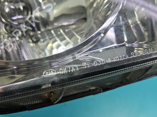 Right headlight KIA PREGIO Van (TB) 2.7 D | BP38783313C29 - Image 8