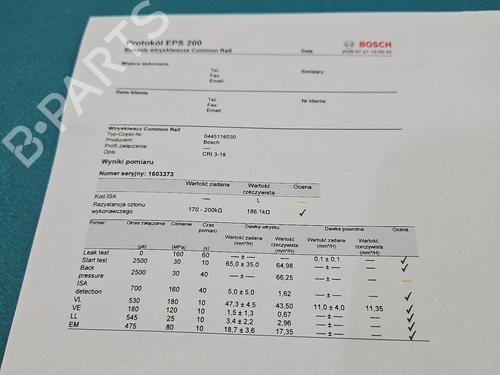Injector VW PASSAT CC B6 (357) 2.0 TDI | BP38000277M100 - Image 3