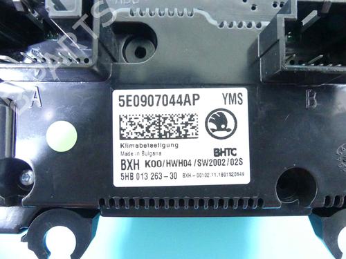 Climate control SKODA OCTAVIA III Combi (5E5, 5E6) 1.5 TSI | BP37809885I5 - Image 3