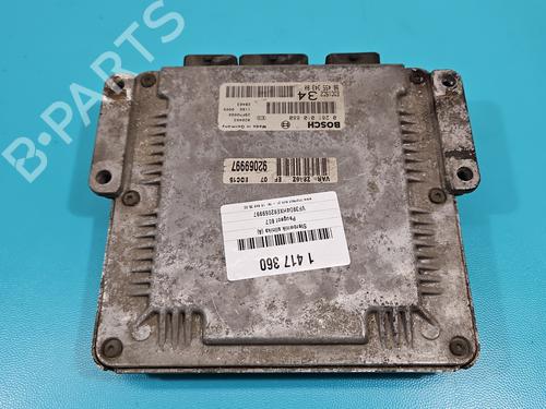 Engine control unit (ECU) PEUGEOT 607 (9D, 9U) 2.2 HDi | BP37814065M57 - Image 4