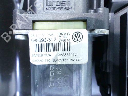 Front left window mechanism VW CC B7 (358) 2.0 TDI | BP37803720C22 - Image 5