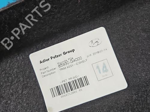 Rear parcel shelf HYUNDAI i30 (PDE, PD, PDEN) 1.4 MPI | BP37849469C85 - Image 3