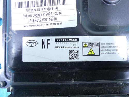 Engine control unit (ECU) SUBARU LEGACY V Estate (BR) 2.0 D AWD (BRD) | BP37894775M57 - Image 2