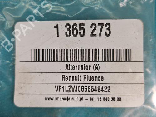 Alternator RENAULT FLUENCE (L3_) 1.5 dCi | BP38116901M7 - Image 2