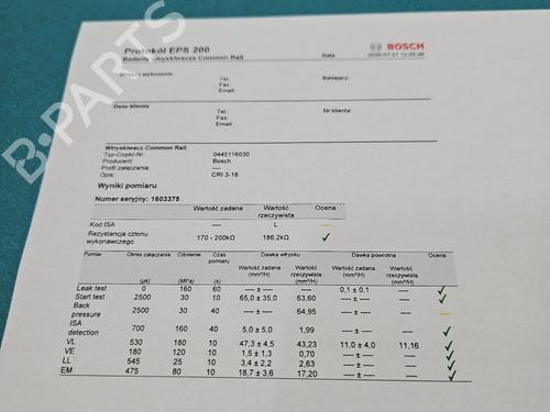Injector VW PASSAT CC B6 (357) 2.0 TDI | BP38000279M100 - Image 3