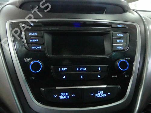 radio-hyundai-elantra-v-saloon-md-ud-2010-2011-2012-2013-2014-2015-2016-2017-37881499 main image