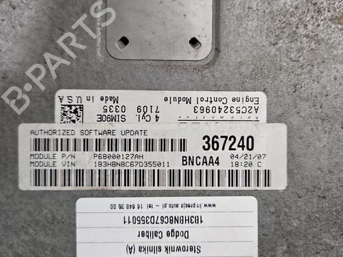 Engine control unit (ECU) DODGE CALIBER 1.8 | BP37815399M57 - Image 5