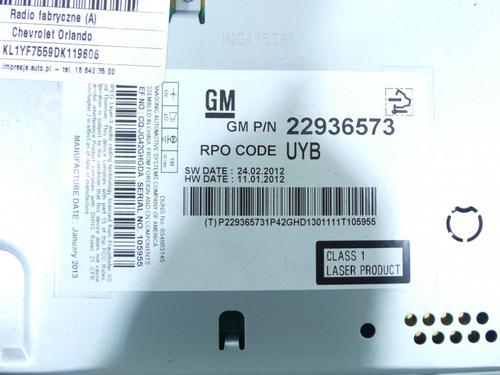 Radio CHEVROLET ORLANDO (J309) 1.8 | BP37894902E6 - Image 4