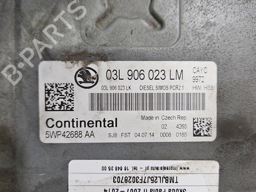 Engine control unit (ECU) SKODA FABIA II Combi (545) 1.6 TDI | BP37840343M57 - Image 5