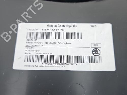 Rear right panel SKODA SCALA (NW1) 1.5 TSI | BP37832808C61 - Image 3
