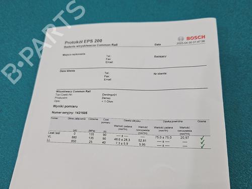 Injector PEUGEOT BOXER Van 2.2 HDi 120 | BP37814302M100 - Image 3