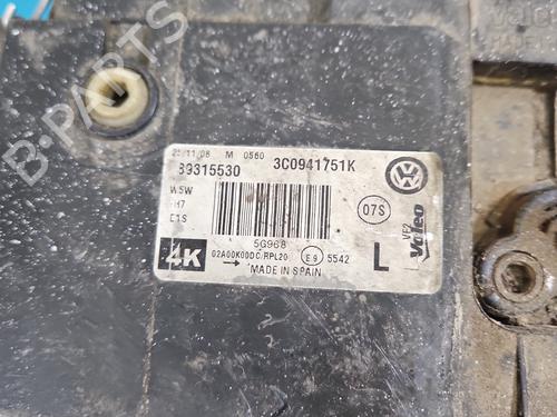 Left headlight VW PASSAT CC B6 (357) 2.0 TDI | BP38757012C28 - Image 8