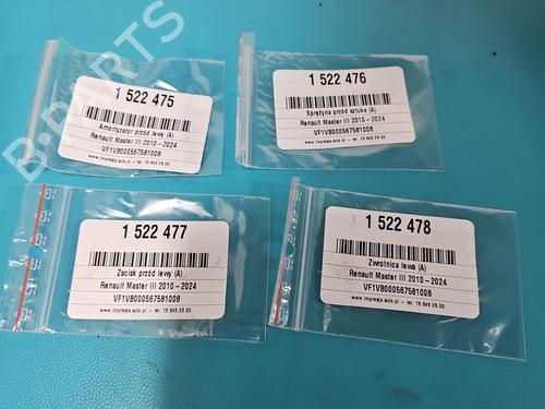 Left front steering knuckle RENAULT MASTER III Platform/Chassis (EV, HV, UV) | BP38147311M25 - Image 3